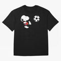 SNOOPY Football - FIFA World Cup 2026 Oversized T-Shirt Bring Legendary Rivalry Energy to FIFA World Cup 2026 Group Stage Spirit, Connected to Portugal, Messi and Cristiano Ronaldo, Match Day Excitement, Supporter Culture, Golden Goals and Global