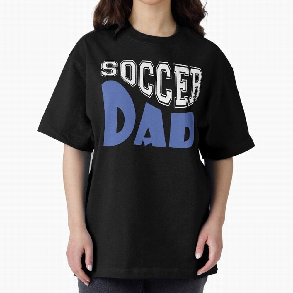 Funny Dad, Football World Cup 2026 Oversized T-Shirt Stand Proud for FIFA World Cup 2026 USA Canada Mexico Filled with Haaland and Mbappe, England, France and Netherlands Energy, Global Supporter Spirit, Legendary Goals, National Colors and