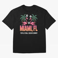 2026 soccer city - Miami FL - canada soccer - mexico soccer - north america soccer - 2026 soccer - world football 2026 - funny soccer shirt - patriotic soccer - sarcastic soccer Oversized T-Shirt Follow the Road to Global Football Passion for FIFA