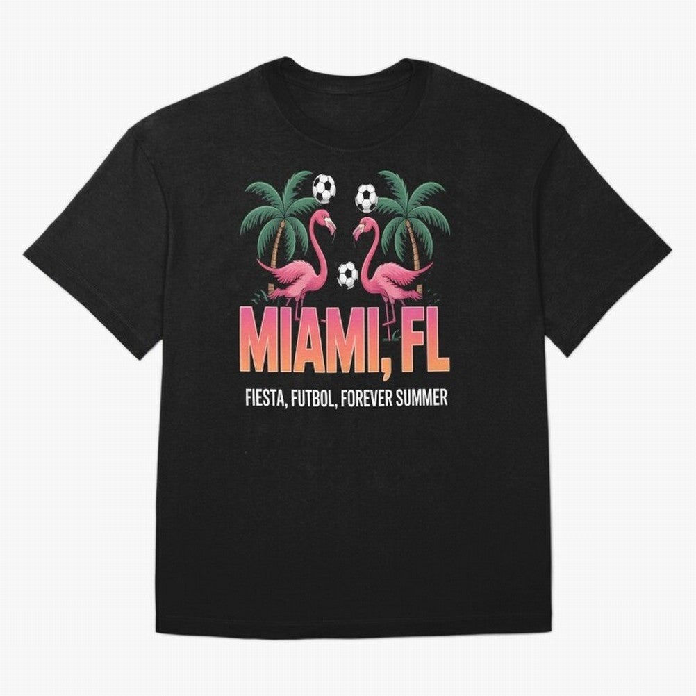 2026 soccer city - Miami FL - canada soccer - mexico soccer - north america soccer - 2026 soccer - world football 2026 - funny soccer shirt - patriotic soccer - sarcastic soccer Oversized T-Shirt Follow the Road to Global Football Passion for FIFA