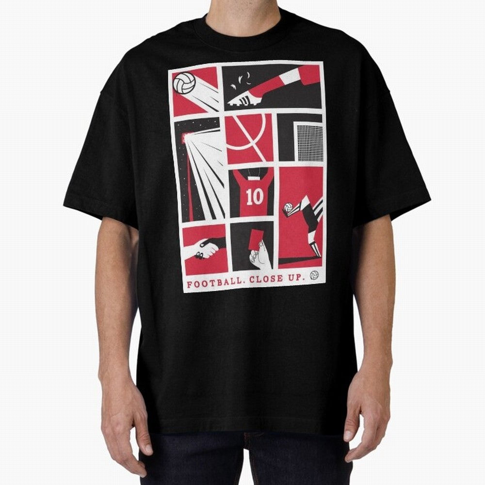 World Cup 2026 Soccer Celebration: United Football Fan Art Oversized T-Shirt Celebrate Golden Goal Energy in FIFA World Cup 2026 USA Canada Mexico for Fans of Haaland and Mbappe and Brazil, Portugal and Argentina, Bringing Sports Nostalgia,