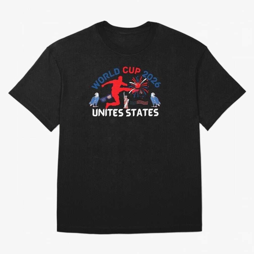 World cup 2026 unisex T-shirt World cup soccer North America 2026 Soccer World cup 26 USA Oversized T-Shirt Bring Stadium Energy to FIFA World Cup 2026 USA Canada Mexico Featuring Messi and Cristiano Ronaldo, Portugal Energy, Global Supporter
