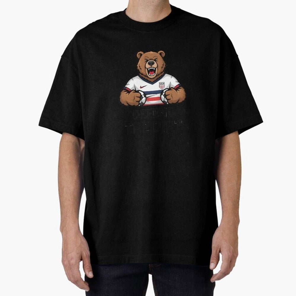 USA - World Cup 2026 Oversized T-Shirt Celebrate the Stars of FIFA World Cup 2026 with Cristiano Ronaldo, Spain Energy, Worldwide Fan Energy, Dramatic Goals, Stadium Lights and Championship Celebrations; Made for Collectors Who Enjoy Iconic