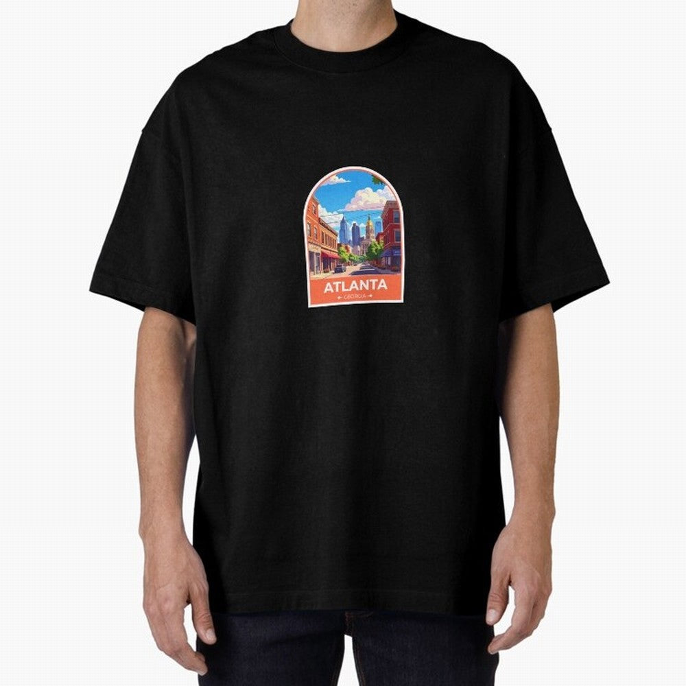 Atlanta Georgia Oversized T-Shirt Back the Journey through FIFA World Cup 2026 for Fans of Messi, Neymar and Mbappe and Germany, Bringing Tournament Hype, Historic Matchups, Family Viewing Parties and Global Sports Pride; Perfect for People Who
