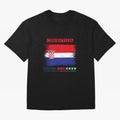 CROATIA WORLD CUP 2026 Oversized T-Shirt Make Every Kick Count in FIFA World Cup 2026 Group Stage Filled with CR7 and Messi, Netherlands Energy, Football Festival Excitement, Trophy Ambitions, Country Rivalries and Star Player Buzz; Great for