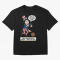 Uncle Sam Discovers Soccer ¡ª V4 Oversized T-Shirt Celebrate Soccer Greatness during Global Football Passion for FIFA World Cup 2026, Highlighting Cristiano Ronaldo, Brazil, Fan Favorite Moments, National Team Passion, Big Match Drama and Soccer