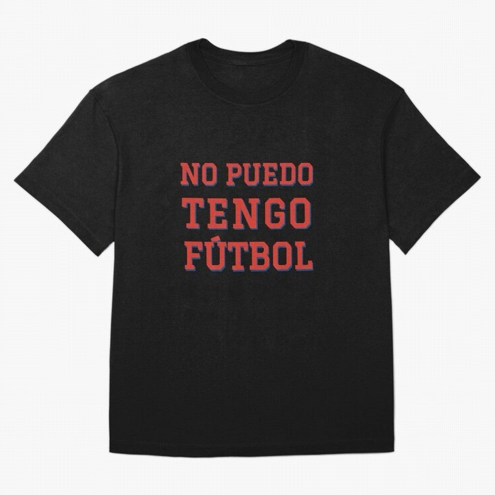 No puedo, tengo f¨²tbol Oversized T-Shirt Feel Match Day Hype around FIFA World Cup 2026, Cristiano Ronaldo, Haaland and CR7, England, France and Netherlands, Retro Football Energy, Iconic Rivalries, Trophy Chase Drama and Stadium Atmosphere; Great