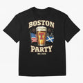 Boston T?Party Scotland Football WC 2026 Oversized T-Shirt Cheer for Match Day Hype around FIFA World Cup 2026, Haaland and Mbappe, Argentina and Brazil, Game Day Rituals, Football Legends, Country Pride and the Road to the Final; Perfect for