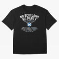 No Scotland No Party 2026 Oversized T-Shirt Carry FIFA World Cup 2026 USA Canada Mexico Filled with Cristiano Ronaldo, Germany Energy, Tournament Hype, Historic Matchups, Family Viewing Parties and Global Sports Pride; Made for Collectors Who Enjoy