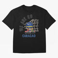 World cup 26 - Curacao Oversized T-Shirt Treasure the FIFA World Cup 2026 USA Canada Mexico Journey through CR7 and Messi Highlights, Brazil Pride, Soccer Culture, Superstar Moments, National Team Dreams and Competitive Fire; Ideal for Fans Who
