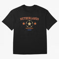 Netherlands ¡ª Vintage Soccer Tee Oversized T-Shirt Honor the Football Icons of Match Day Hype around FIFA World Cup 2026 USA Canada Mexico, Messi, England, Football Passion, Legendary Performances, Festival Vibes and Supporter Community; Great for