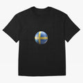 Sweden Football Oversized T-Shirt Celebrate Fan Culture around Match Day Hype around FIFA World Cup 2026 Group Stage, Neymar, Spain, Stadium Memories, Football Loyalty, International Chants and Championship Tradition; Made for Die Hard Supporters,