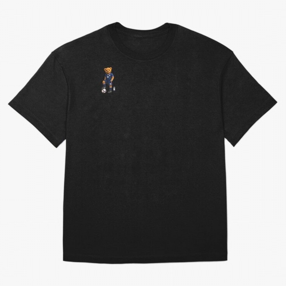 France Soccer Bear World Cup Teddy Bear Oversized T-Shirt Join the Countdown to the FIFA World Cup 2026 Journey through Haaland and Mbappe Highlights, Spain Pride, Supporter Pride, Iconic Celebrations, Legendary Names and Global Match Day Energy;