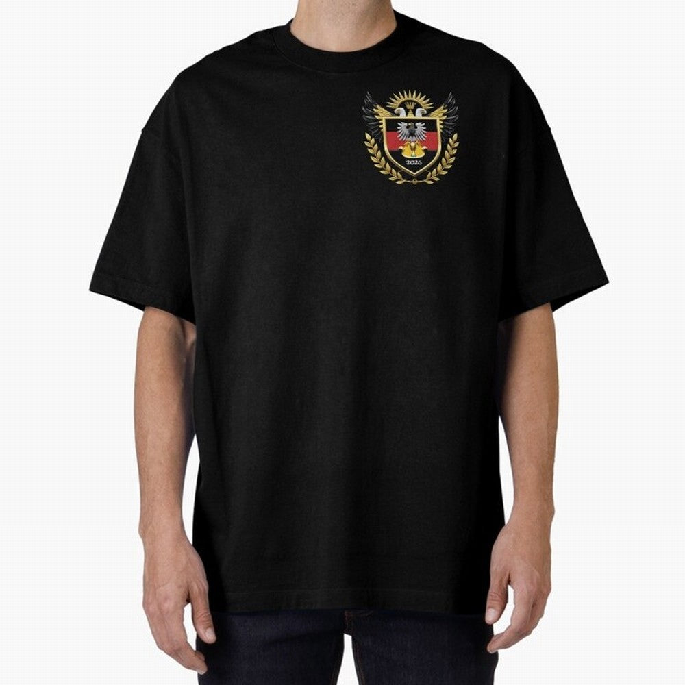 Germany World Cup 2026 Oversized T-Shirt Bring International Match Energy to FIFA World Cup 2026 USA Canada Mexico Capturing Messi and Cristiano Ronaldo, Germany Energy, Goal Celebration Energy, Supporter Heritage, Football Icons and Worldwide