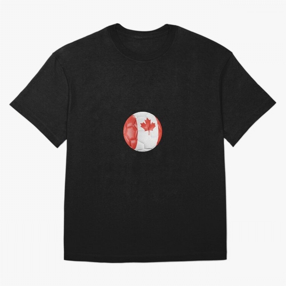Canada Oversized T-Shirt Make Every Kick Count in the FIFA World Cup 2026 Group Stage Journey through Messi and Cristiano Ronaldo Highlights, Portugal, Spain and Germany Pride, Football Passion, Legendary Performances, Festival Vibes and Supporter