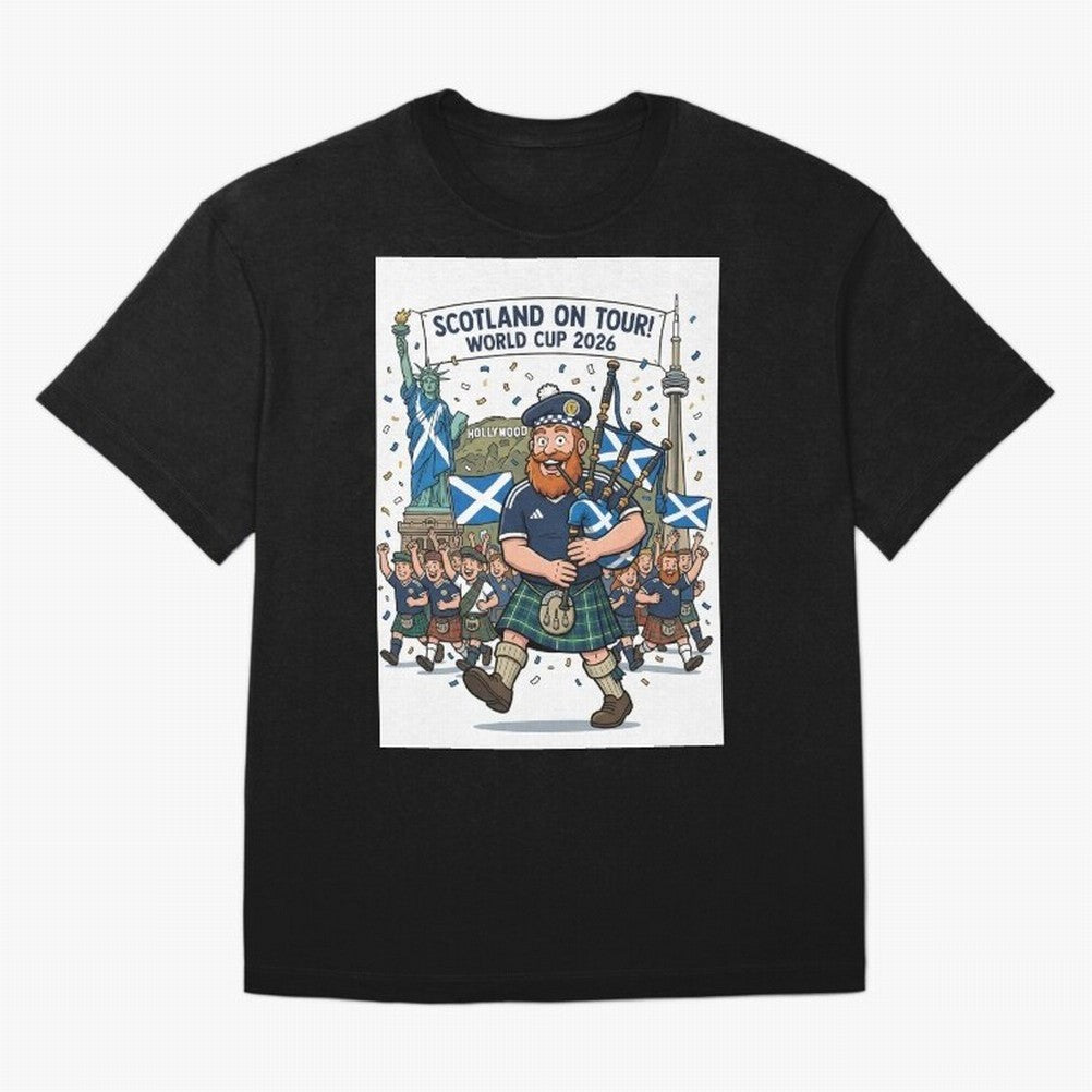 World Cup 2026 Tour Oversized T-Shirt Celebrate Football Dreams Across FIFA World Cup 2026 Spirit, Featuring England and Germany, Messi, Neymar and Mbappe, Football Festival Excitement, Trophy Ambitions, Country Rivalries and Star Player Buzz;