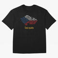 ?esk¨¢ republika (Anthem, map, and flag) Oversized T-Shirt Fuel FIFA World Cup 2026 for Fans of Cristiano Ronaldo and England, France and Netherlands, Bringing Stadium Chants, National Pride, Trophy Dreams and Unforgettable Football Memories; Great
