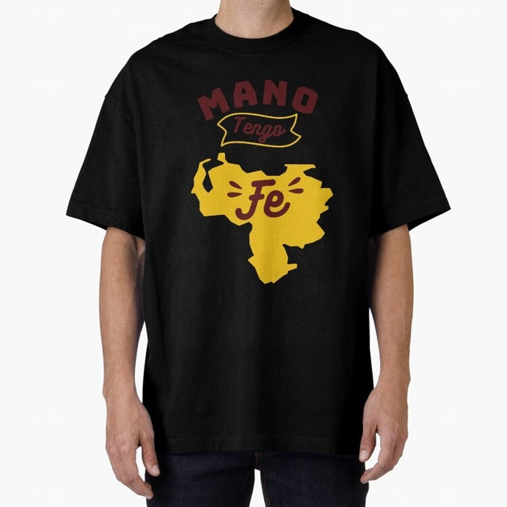 HAND I HAVE FAITH Oversized T-Shirt Enjoy FIFA World Cup 2026 USA Canada Mexico Filled with Neymar, Haaland and Cristiano Ronaldo, Argentina and Brazil Energy, Fan Favorite Moments, National Team Passion, Big Match Drama and Soccer History; Perfect