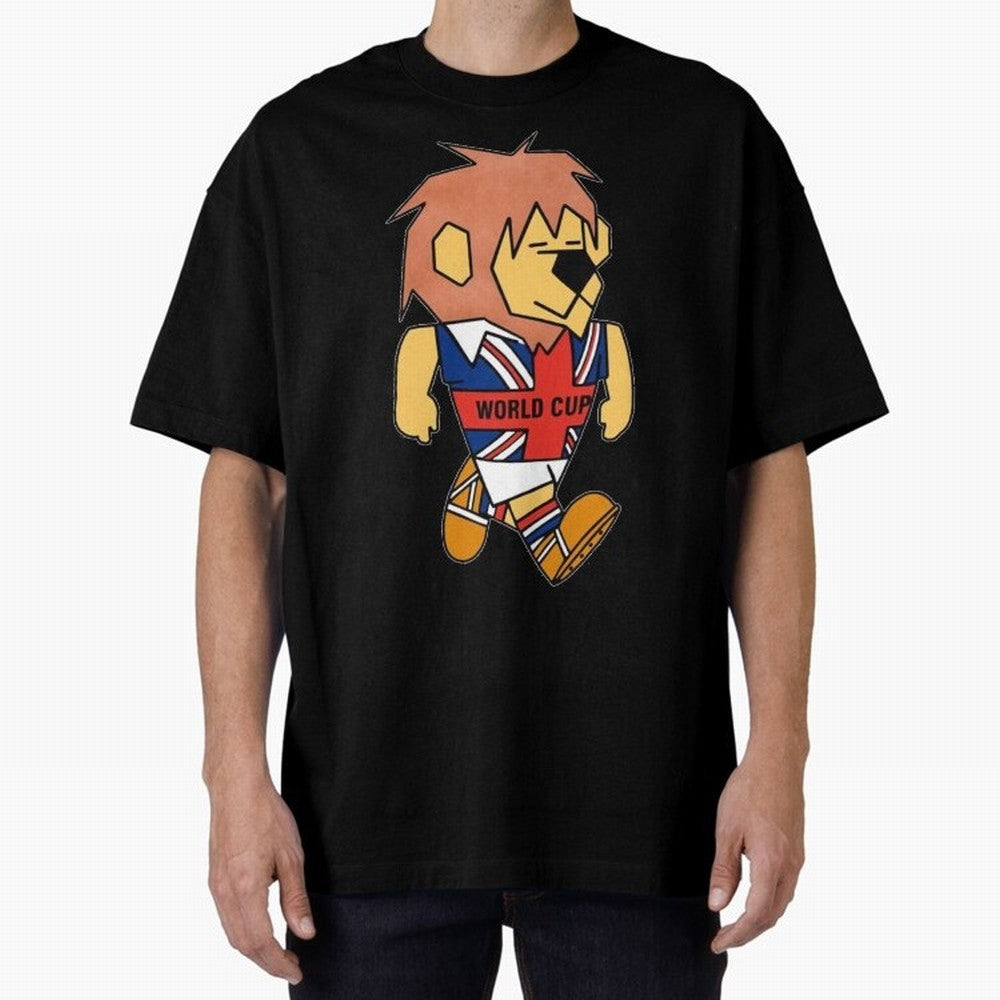 World Cup Willie 1966. Oversized T-Shirt Represent the Passion of FIFA World Cup 2026 USA Canada Mexico for Fans of CR7 and Argentina, Bringing Game Day Rituals, Football Legends, Country Pride and the Road to the Final; Created for Match Day