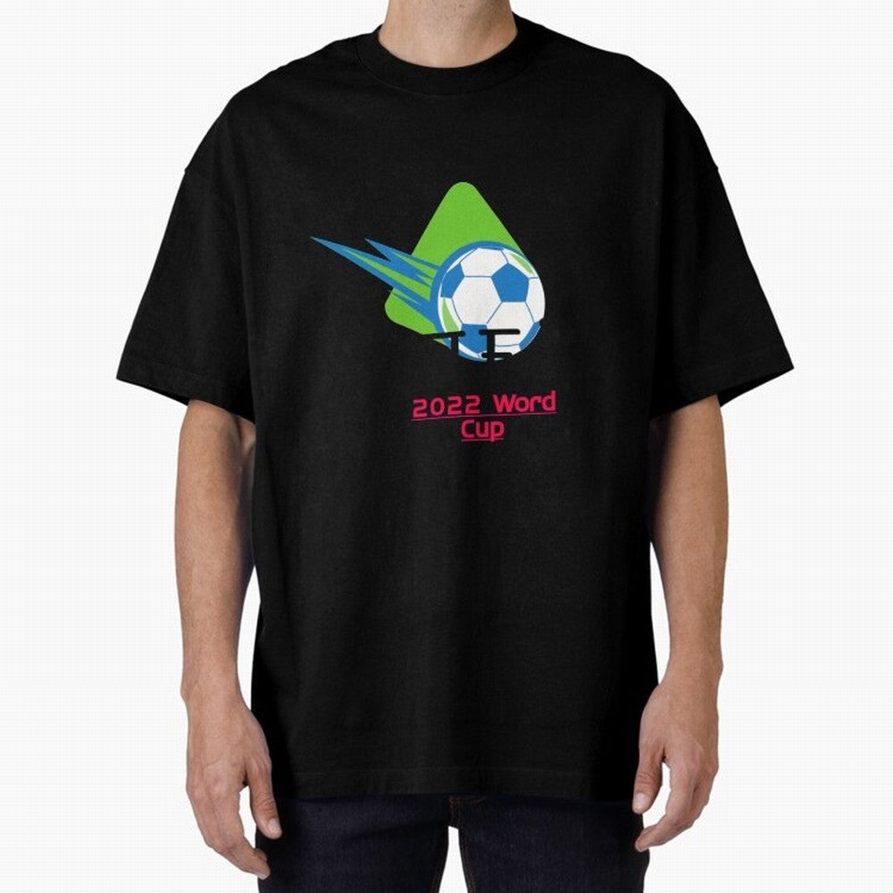 FIFA 2022 FOOTBALL WORLD CUP Upcoming World Cup design Oversized T-Shirt Remember Global Football Passion for FIFA World Cup 2026, Built around Cristiano Ronaldo, Haaland and CR7, England and Germany, Match Day Excitement, Supporter Culture, Golden