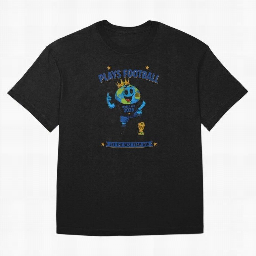 Soccer Oversized T-Shirt Feel the Roar of FIFA World Cup 2026 Group Stage Highlighting Mbappe and Neymar, Germany Energy, Match Day Excitement, Supporter Culture, Golden Goals and Global Football Passion; Created for Match Day Parties, Soccer
