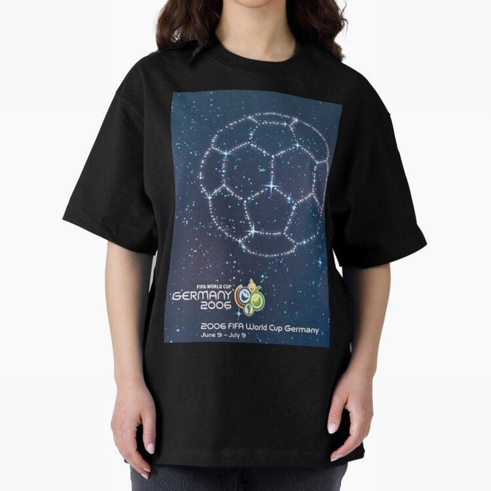 World Cup Germany 2006 v2. Oversized T-Shirt Fuel the Hype around FIFA World Cup 2026 USA Canada Mexico Spirit, Highlighting England, France and Netherlands, Mbappe and Neymar, Classic Soccer Heritage, Championship Pressure, Fan Loyalty and