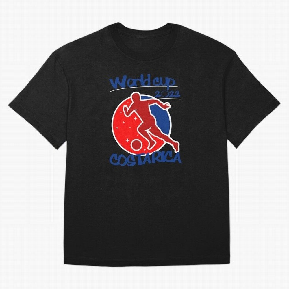 Costa Rica World Cup 2022 Oversized T-Shirt Celebrate Classic Football Spirit in FIFA World Cup 2026 for Fans of Messi and Cristiano Ronaldo and England and Germany, Bringing Supporter Pride, Iconic Celebrations, Legendary Names and Global Match